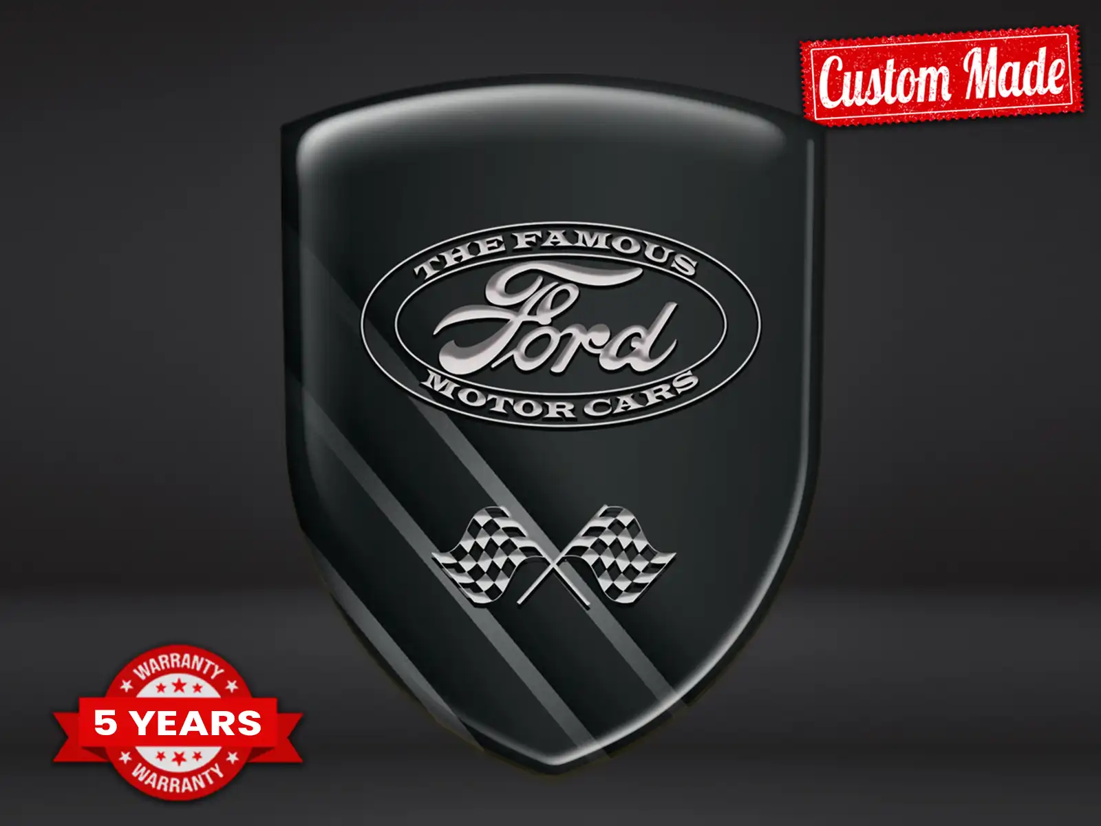 Ford Vinyle Auto Résistant Étoile Qualité Supérieure